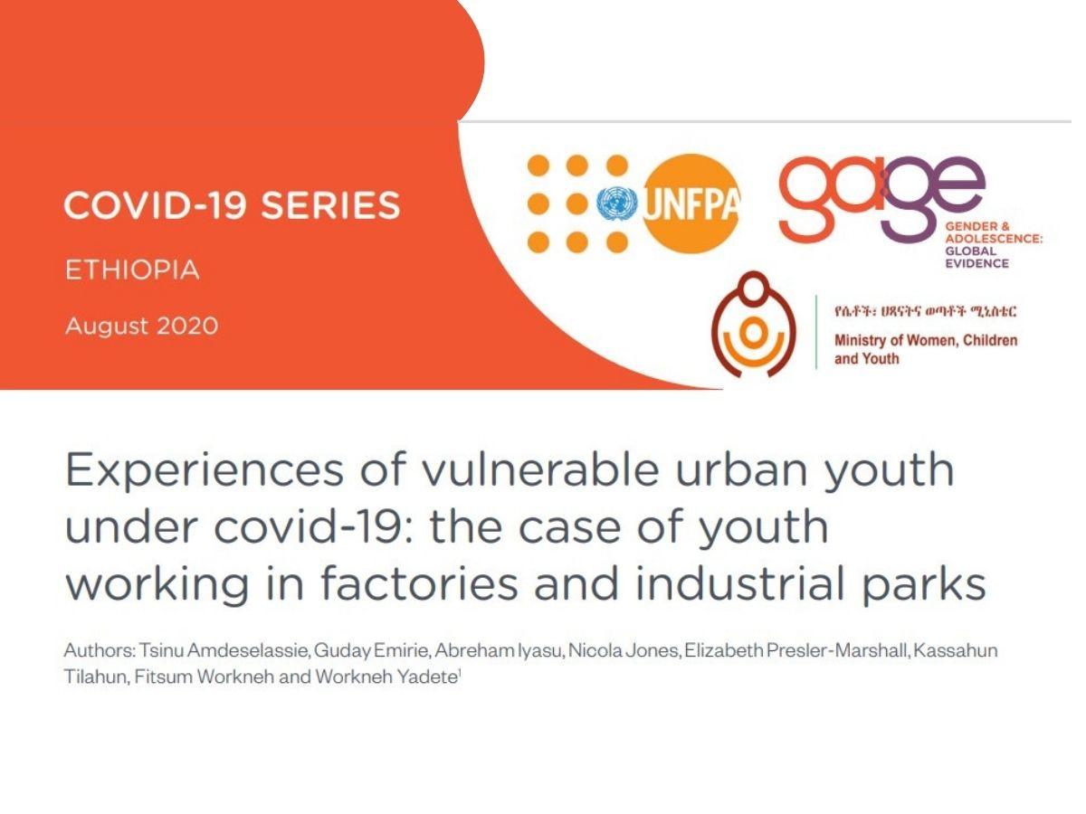 Experiences of vulnerable urban youth  under covid-19: the case of youth  working in factories and industrial parks