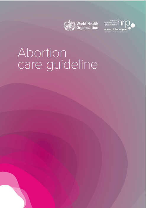 Abortion care guideline